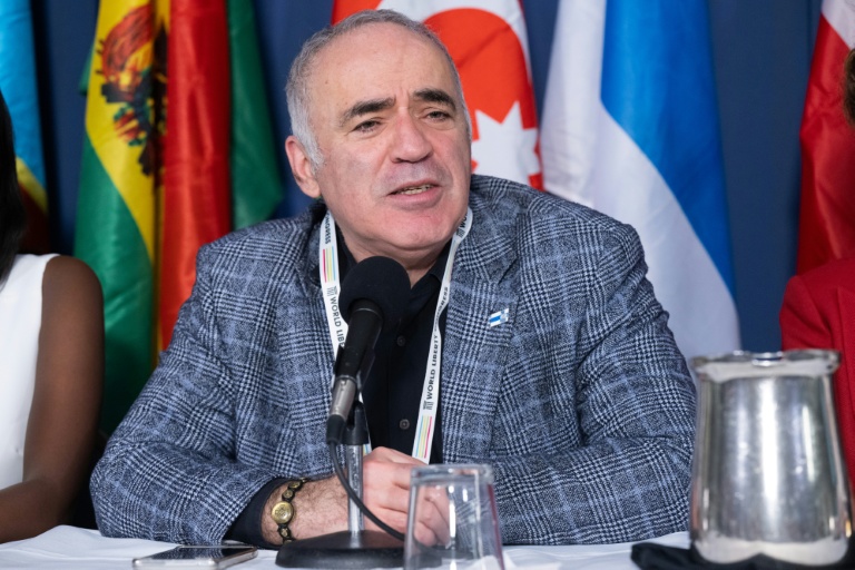 Kremlin critic Kasparov says US intelligence warned life 'in danger'
