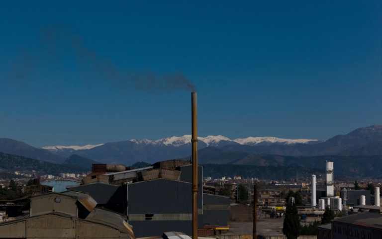 'A sun as black as my lungs': how corruption crucified a polluted Albanian city